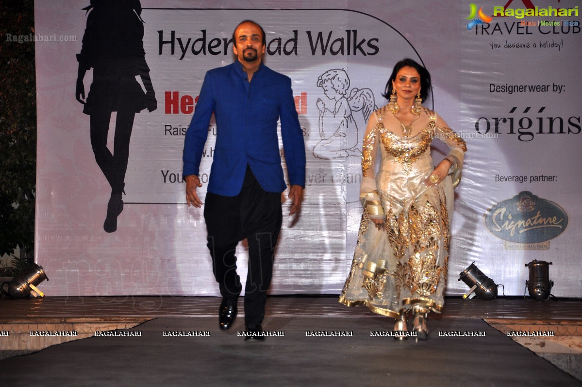 Hyderabad Walks For Heal-A-Child: Annual Fashion Show