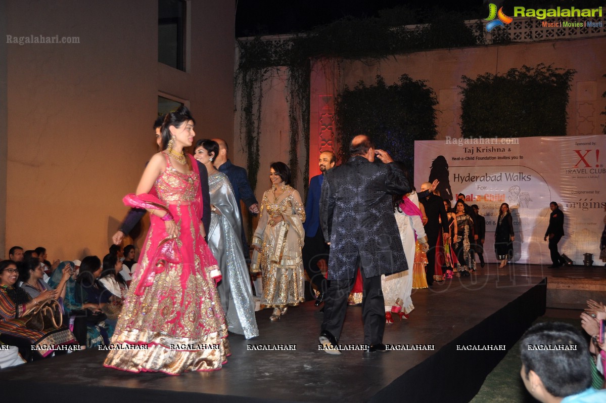 Hyderabad Walks For Heal-A-Child: Annual Fashion Show