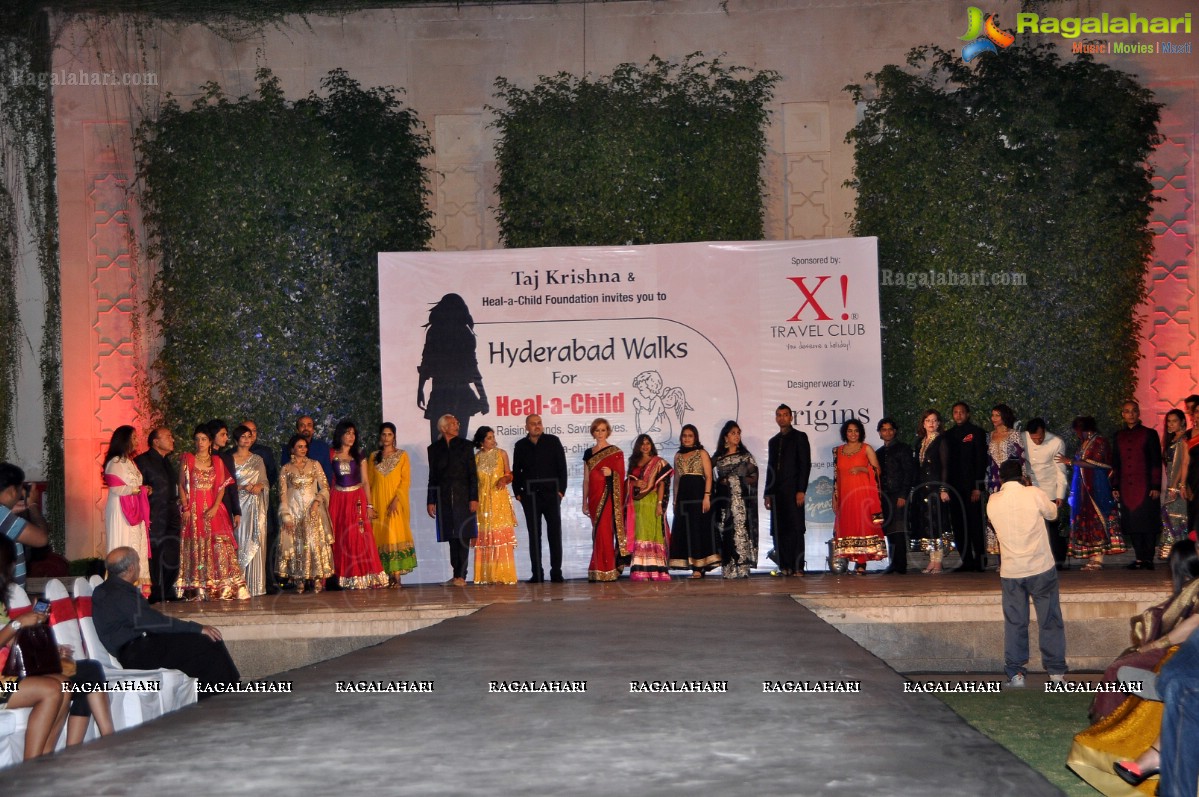 Hyderabad Walks For Heal-A-Child: Annual Fashion Show