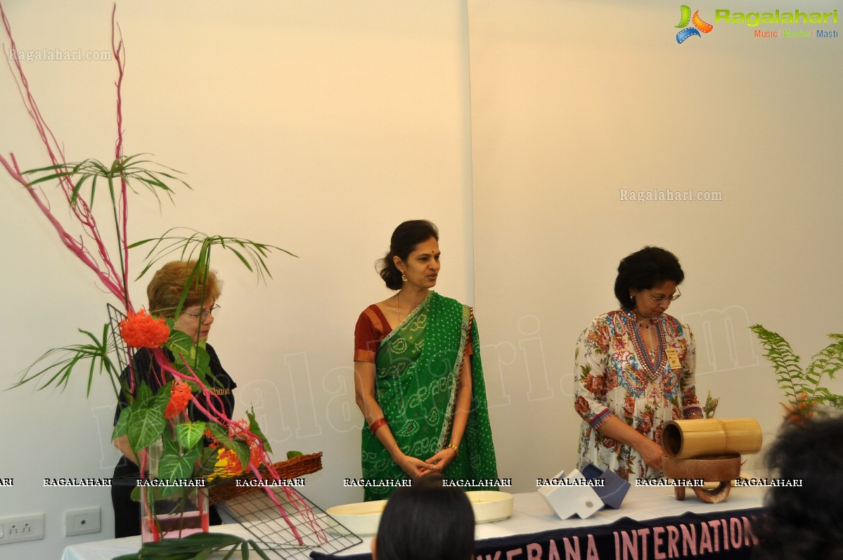 lkebana International Hyderabad Charter Day Celebrations
