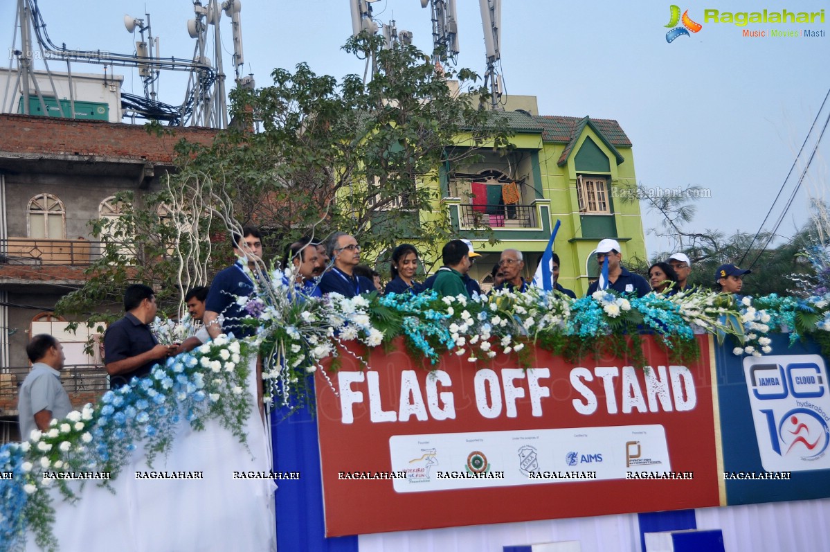 Jamba Cloud Hyderabad 10K Run