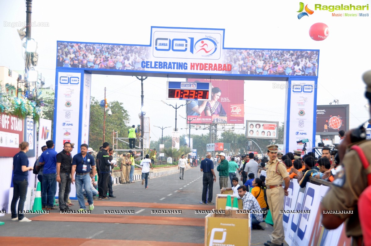 Jamba Cloud Hyderabad 10K Run