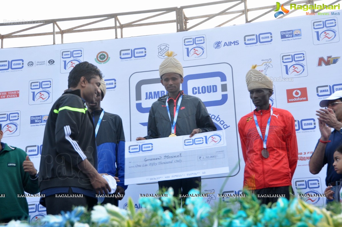 Jamba Cloud Hyderabad 10K Run