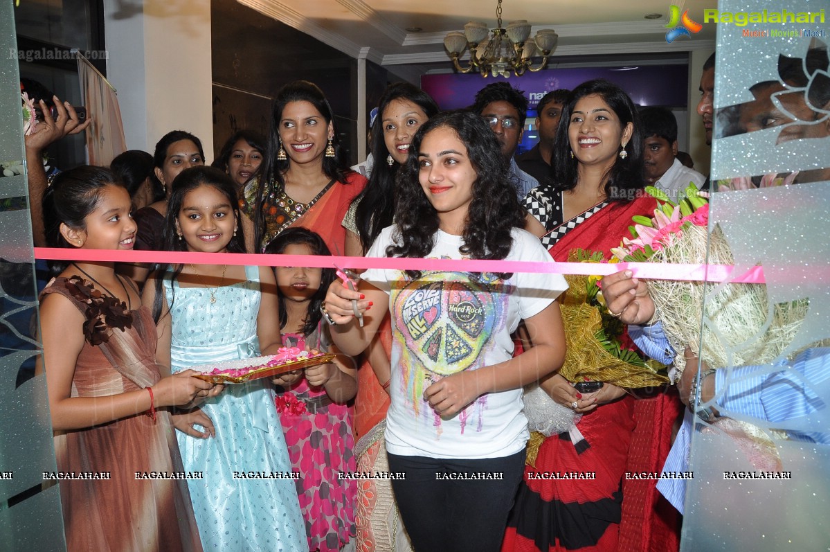 Nithya Menen inaugurates Lakme Salon at Kondapur, Hyderabad