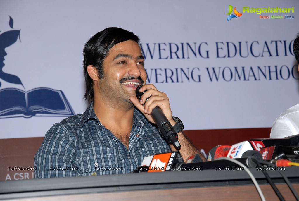 Malabar Gold & Diamonds launch Educational aid to Girl Child in AP by NTR