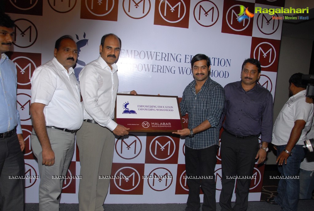 Malabar Gold & Diamonds launch Educational aid to Girl Child in AP by NTR