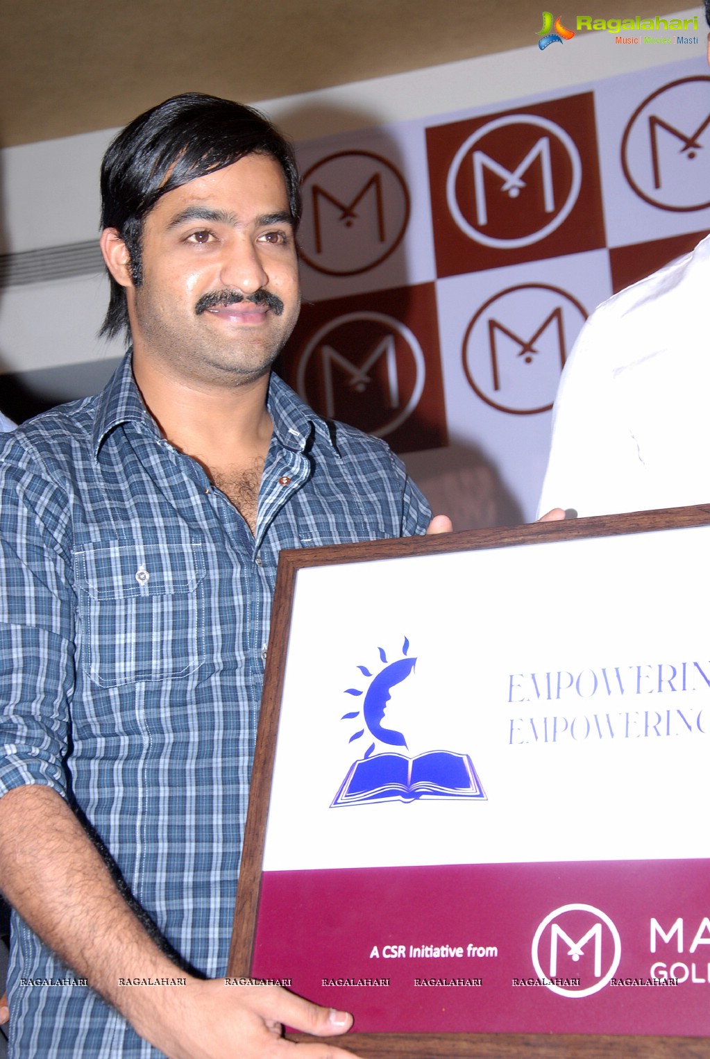 Malabar Gold & Diamonds launch Educational aid to Girl Child in AP by NTR