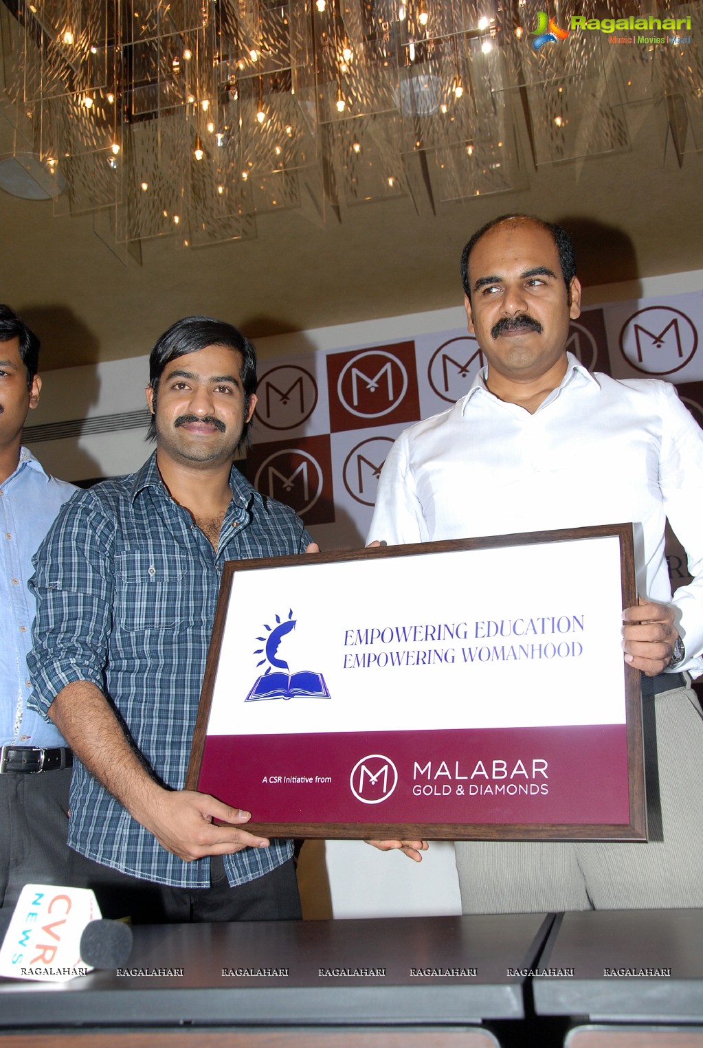 Malabar Gold & Diamonds launch Educational aid to Girl Child in AP by NTR