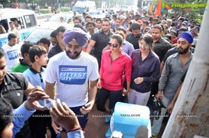 Sania Mirza NDTV Walk for Fitness