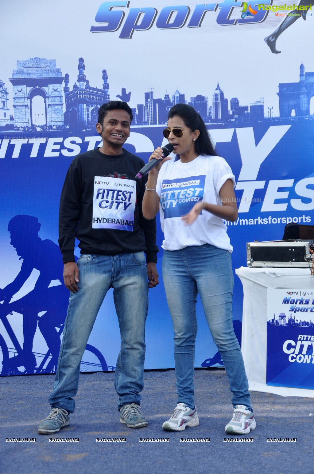 Sania Mirza participates at NDTV-Nirmal Walk for Fitness