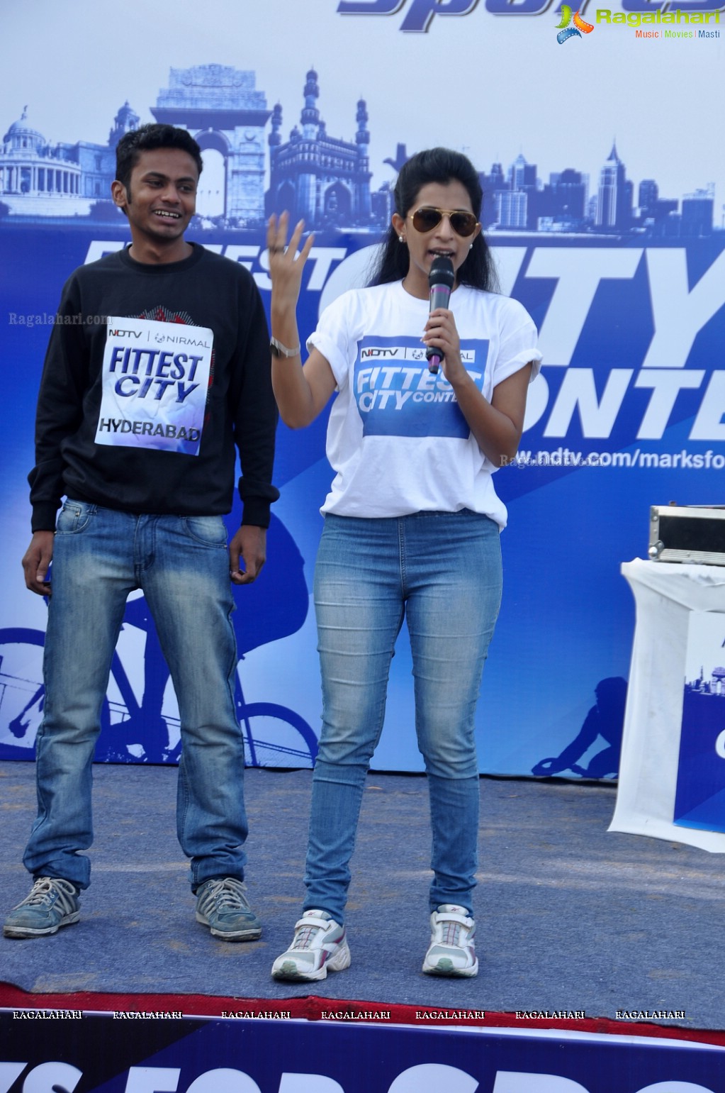 Sania Mirza participates at NDTV-Nirmal Walk for Fitness