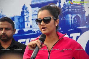 Sania Mirza NDTV Walk for Fitness