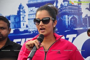 Sania Mirza NDTV Walk for Fitness