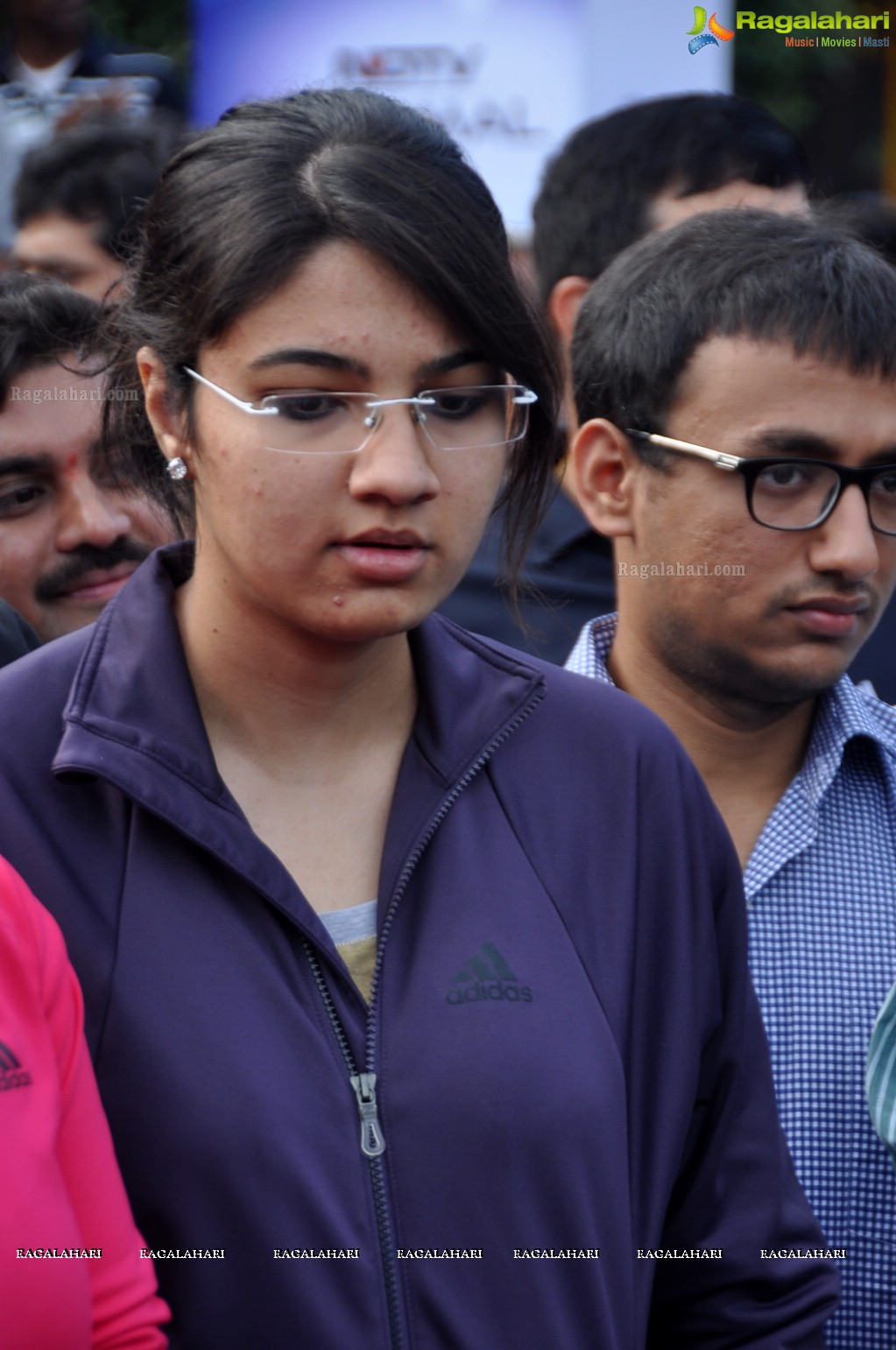 Sania Mirza participates at NDTV-Nirmal Walk for Fitness