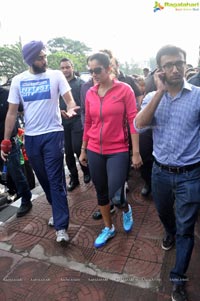 Sania Mirza NDTV Walk for Fitness