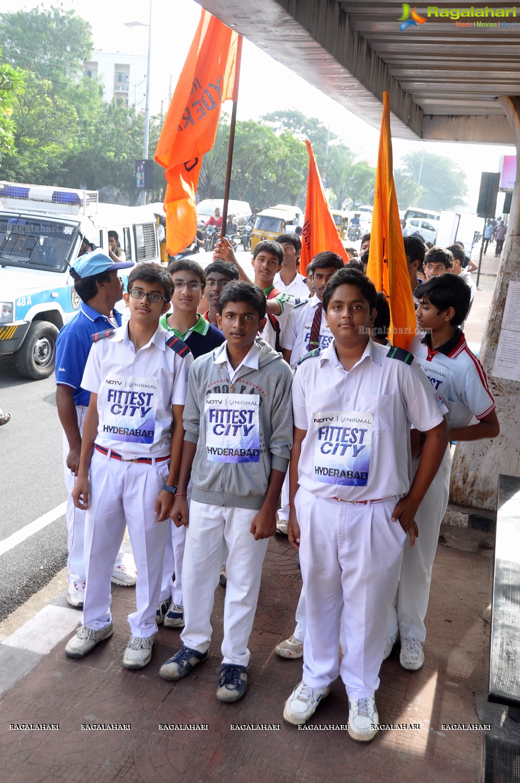 Sania Mirza participates at NDTV-Nirmal Walk for Fitness