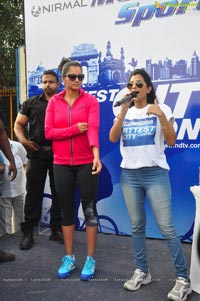 Sania Mirza NDTV Walk for Fitness