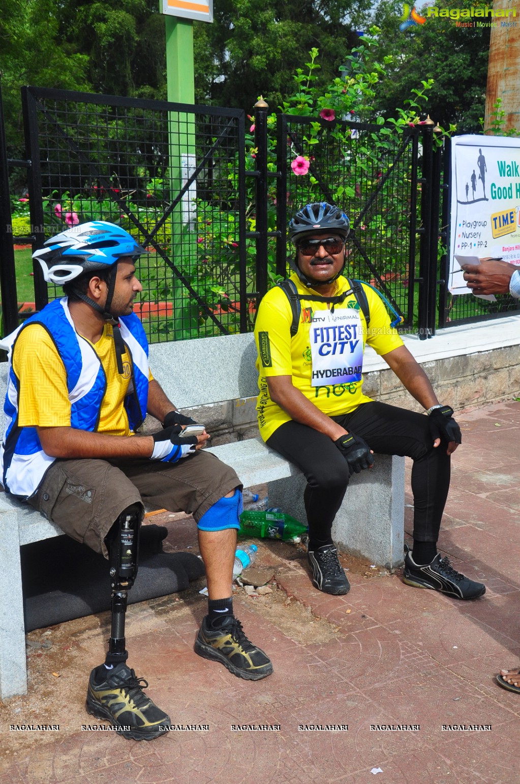 Sania Mirza participates at NDTV-Nirmal Walk for Fitness