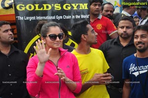 Sania Mirza NDTV Walk for Fitness