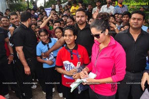 Sania Mirza NDTV Walk for Fitness