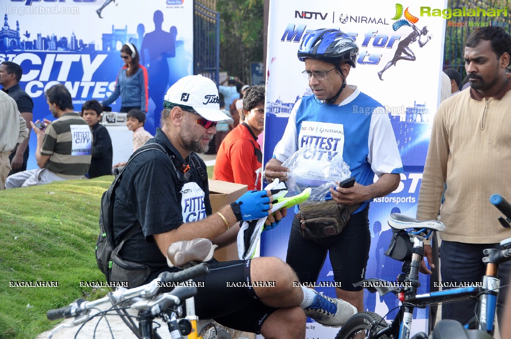 Sania Mirza participates at NDTV-Nirmal Walk for Fitness