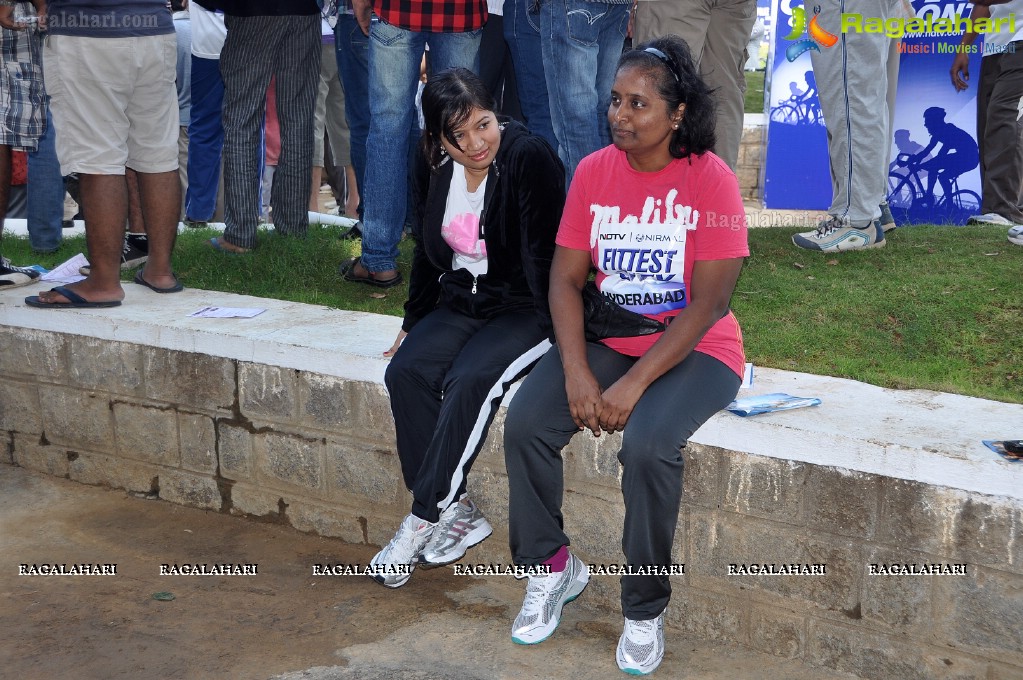 Sania Mirza participates at NDTV-Nirmal Walk for Fitness