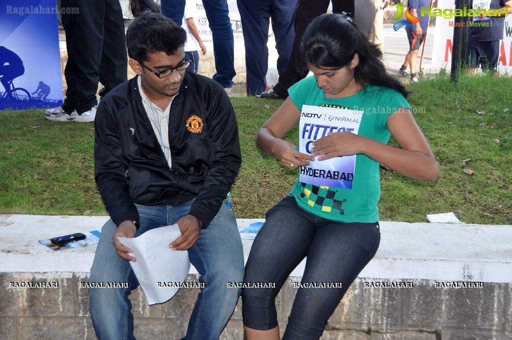 Sania Mirza participates at NDTV-Nirmal Walk for Fitness