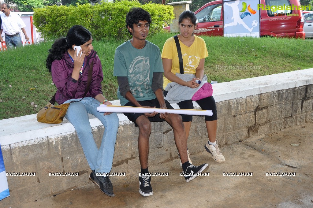 Sania Mirza participates at NDTV-Nirmal Walk for Fitness