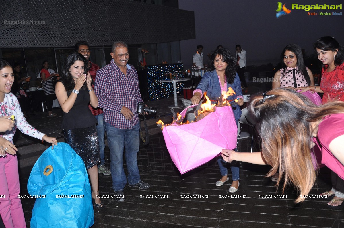 Pink Krusher Mocktail Session at Aqua 3D Pool, The Park, Hyderabad