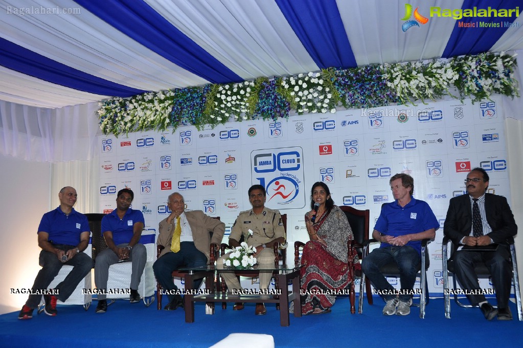 Jamba Cloud Hyderabad 10K 2012 Press Meet