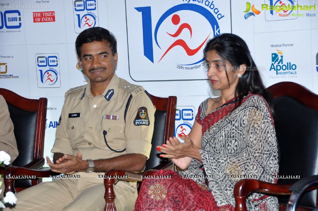 Jamba Cloud Hyderabad 10K 2012 Press Meet