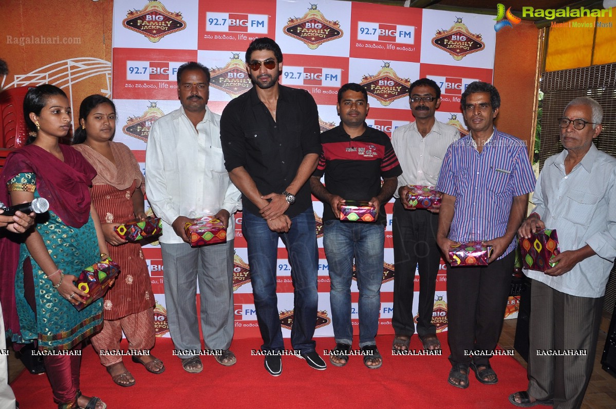 Rana Daggubati launches 92.7 Big FM's Special Diwali Campaign 'Big Family Jackpot'