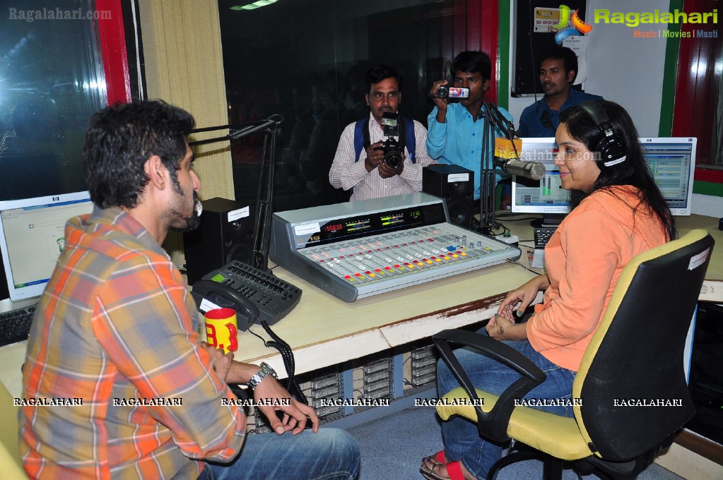 Rana at Mirchi Studios, Hyderabad