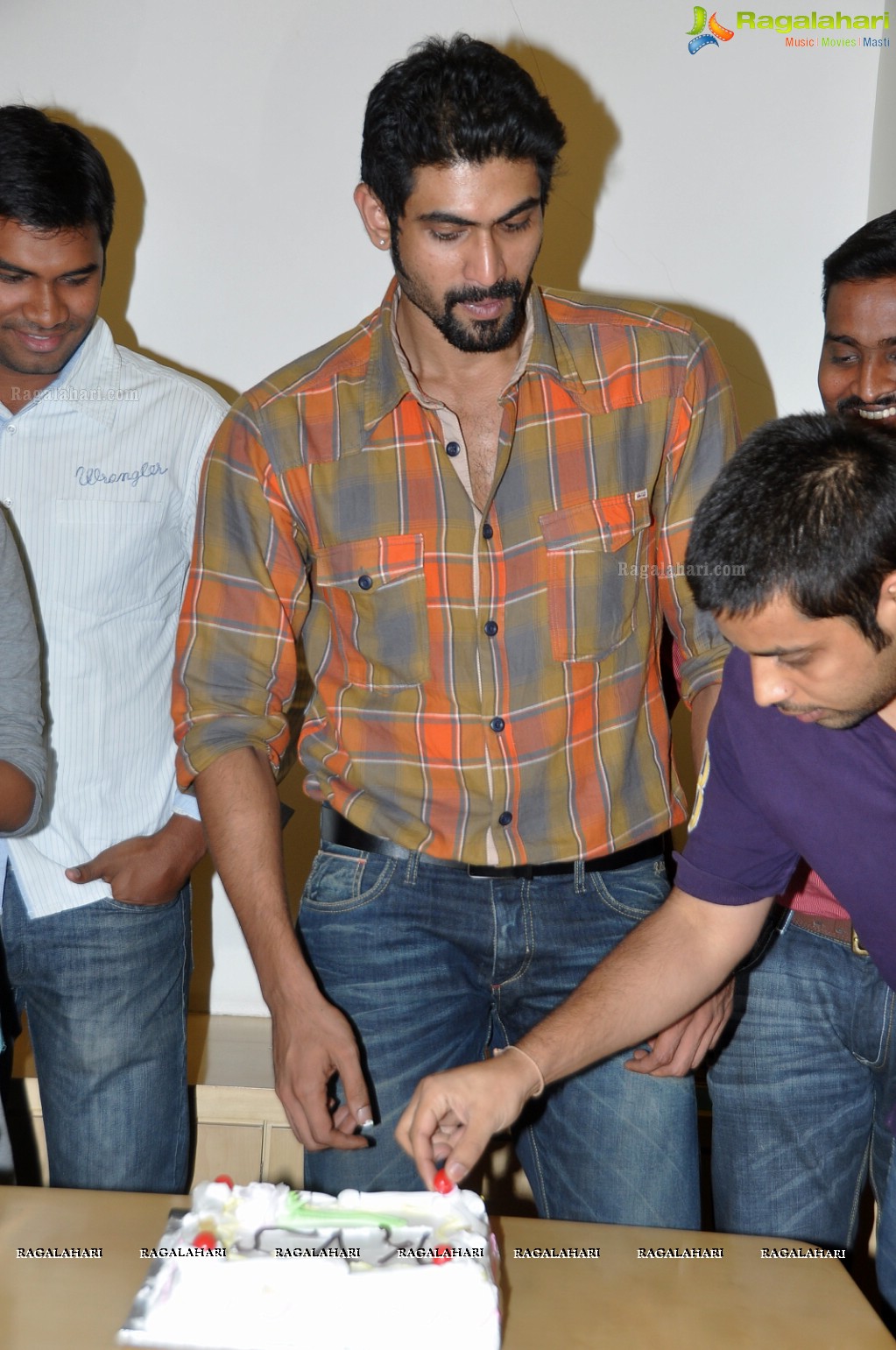 Rana at Mirchi Studios, Hyderabad