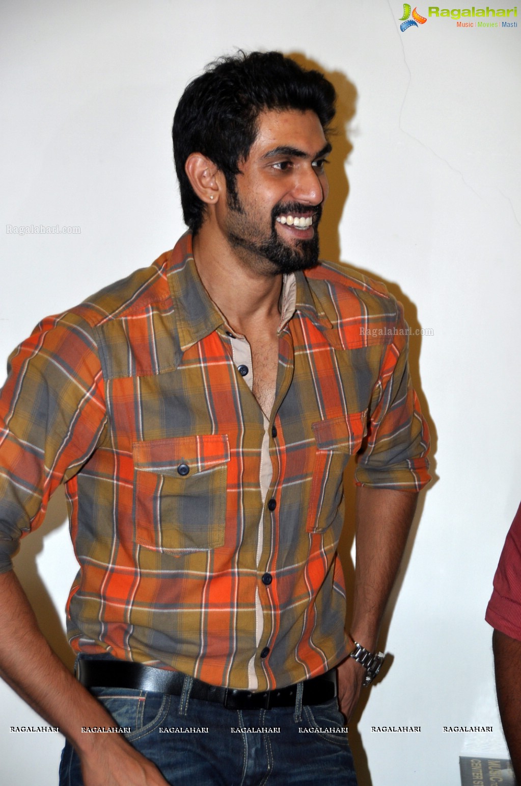 Rana at Mirchi Studios, Hyderabad