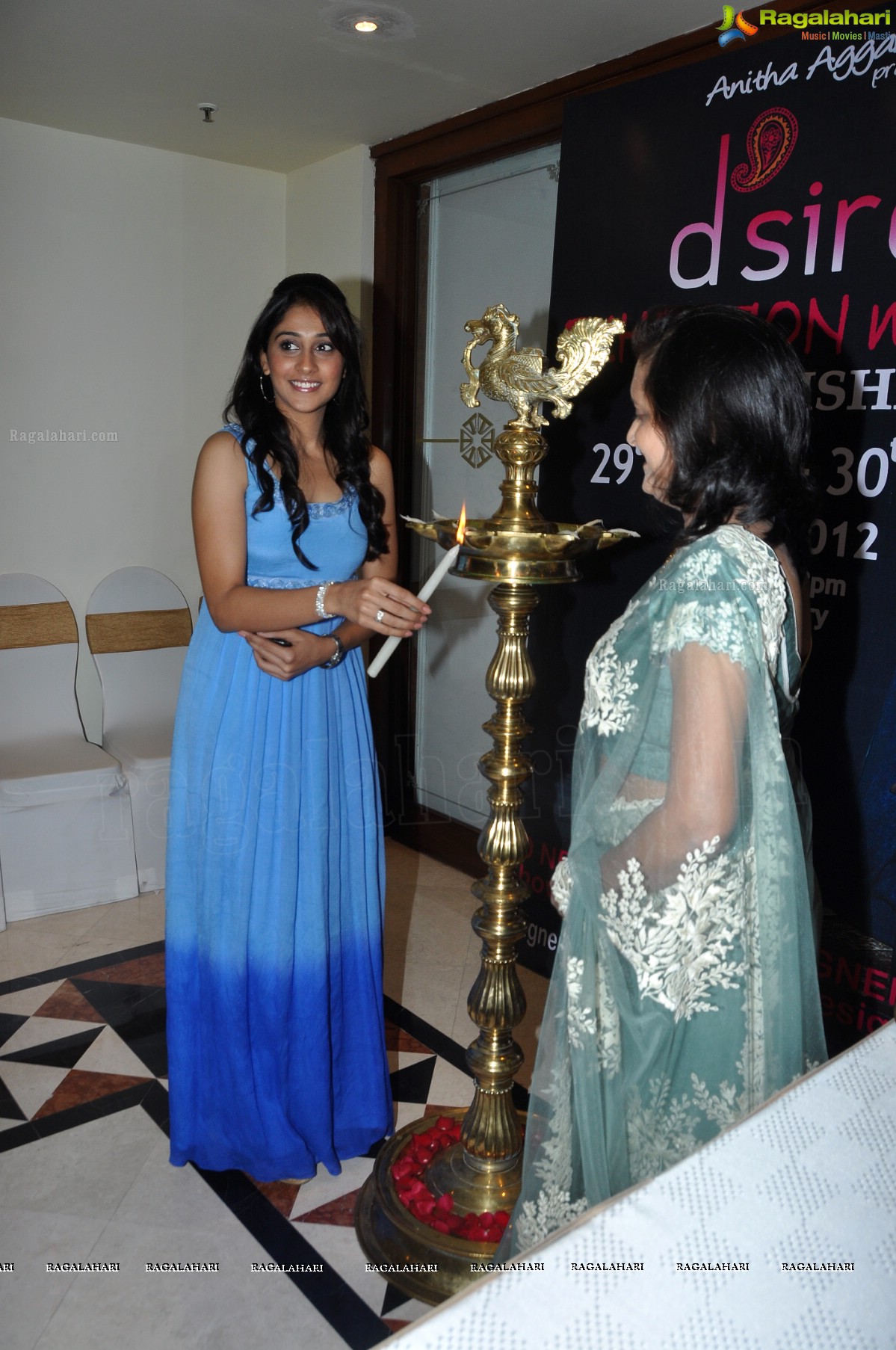 Regina launches D'sire Exhibition & Sale (November 2012) at Taj Krishna, Hyderabad