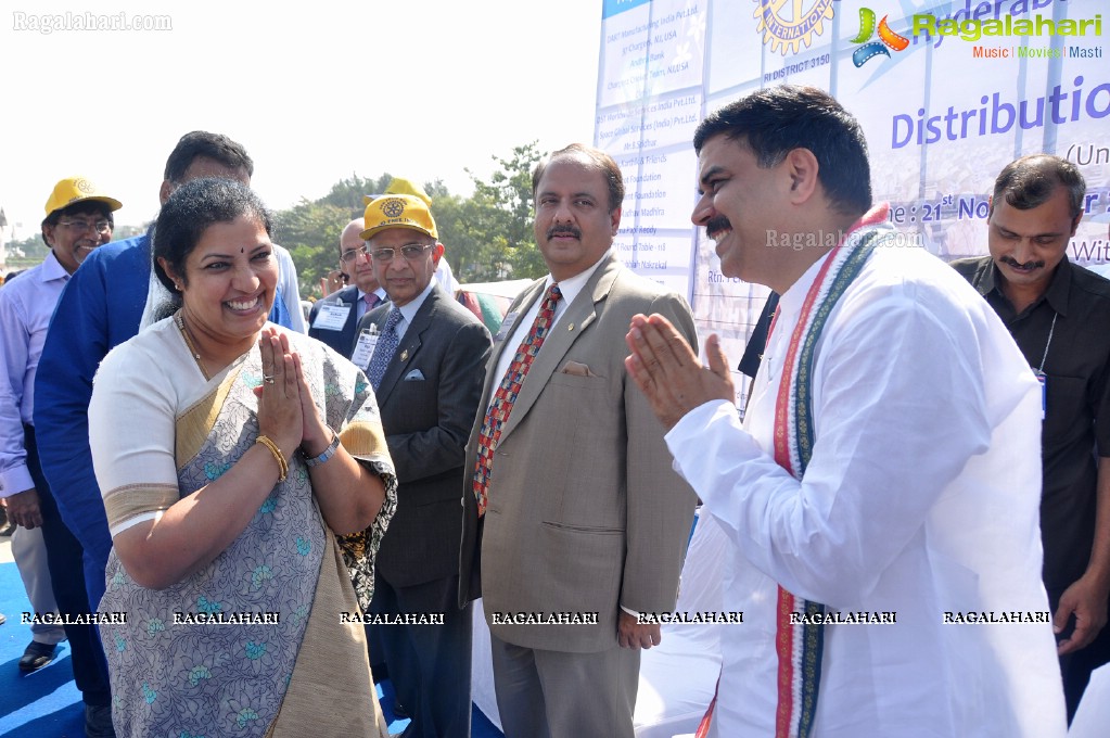 Rotary International distributes 10,000 School Dual Desks  to 218 Government Schools