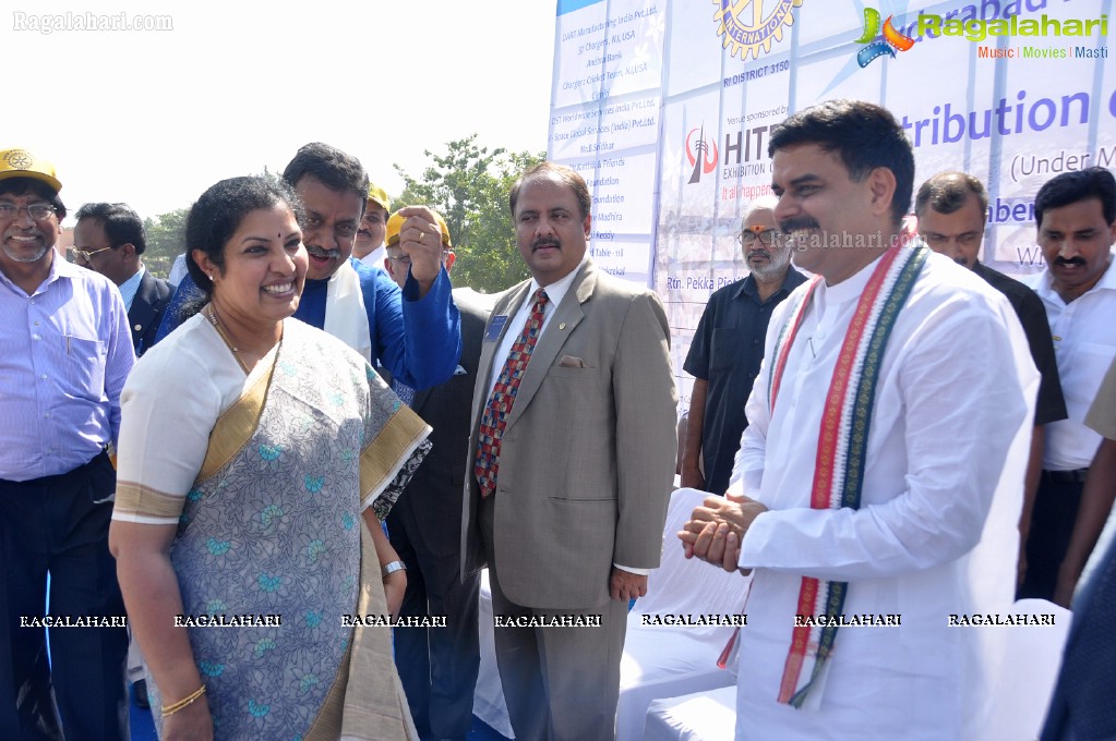 Rotary International distributes 10,000 School Dual Desks  to 218 Government Schools