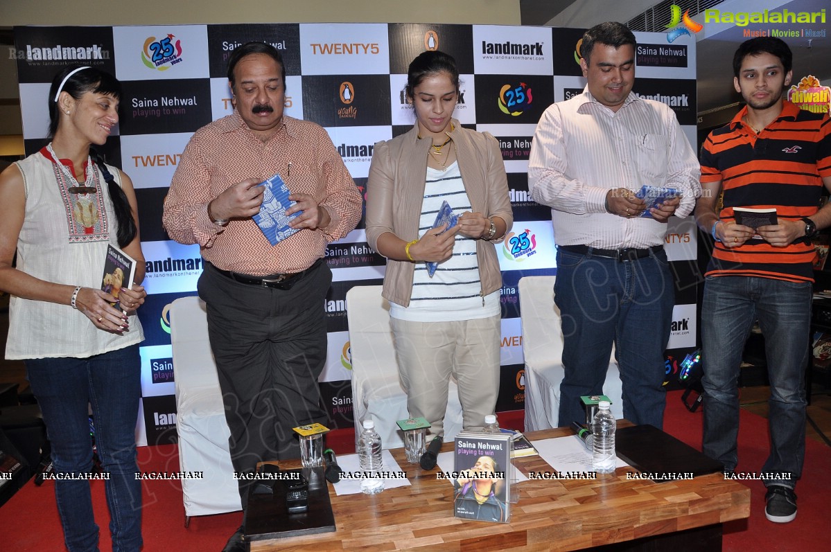 Saina Nehwal Playing to Win - My Life Book Launch by Landmark & Penguin