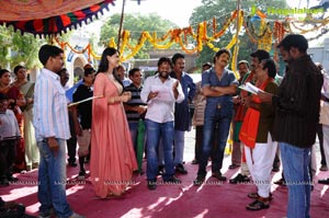 Dhamarukam Shooting Photos