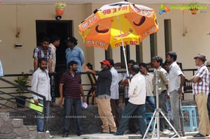 Dhamarukam Shooting Photos