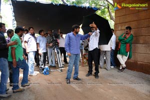 Dhamarukam Shooting Photos