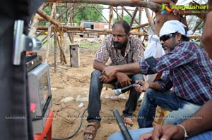 Dhamarukam Shooting Photos