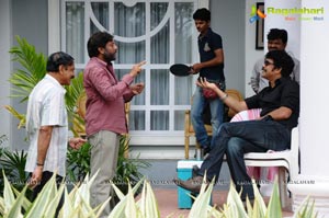 Dhamarukam Shooting Photos