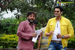 Dhamarukam Shooting Photos