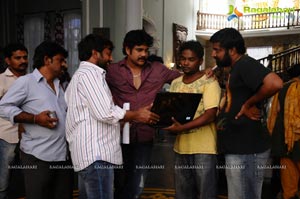 Dhamarukam Shooting Photos