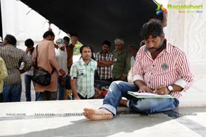 Dhamarukam Shooting Photos