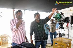 Dhamarukam Shooting Photos