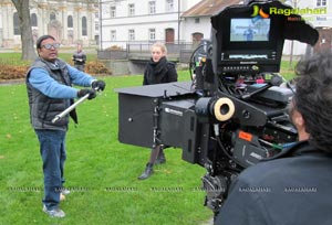 Gunasekhar Rudrama Devi Germany Working Stills