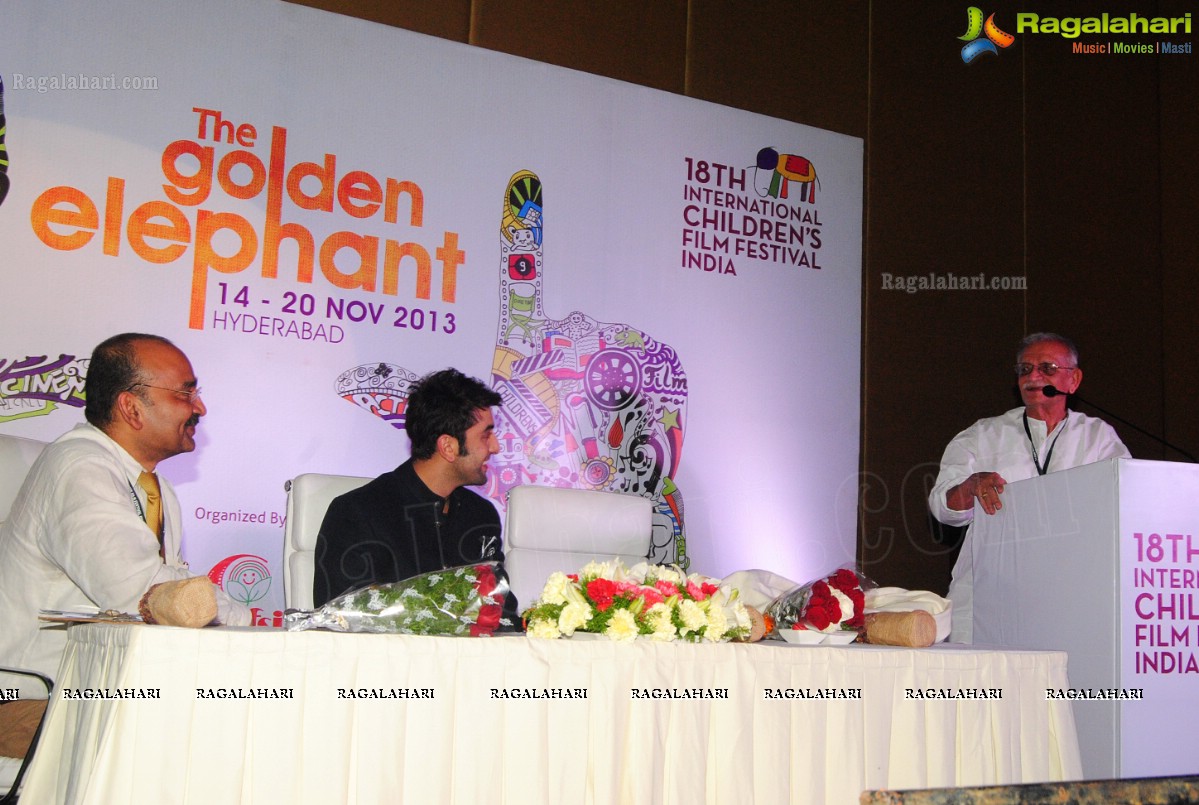 Press Meet: The 18th International Children's Film Festival, India-2013